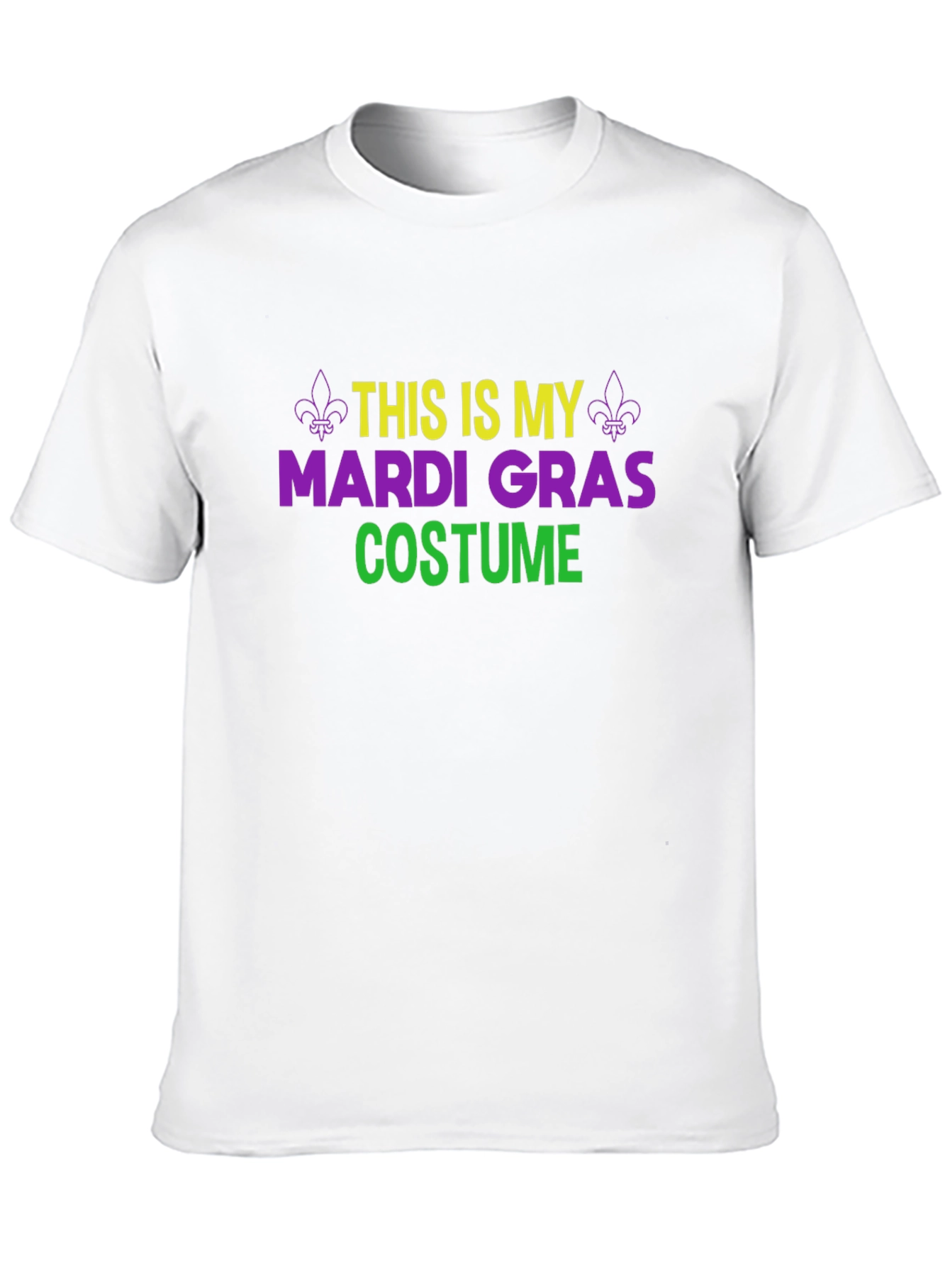 Mardi Gras Costume T-Shirt - Festive Celebration Tee