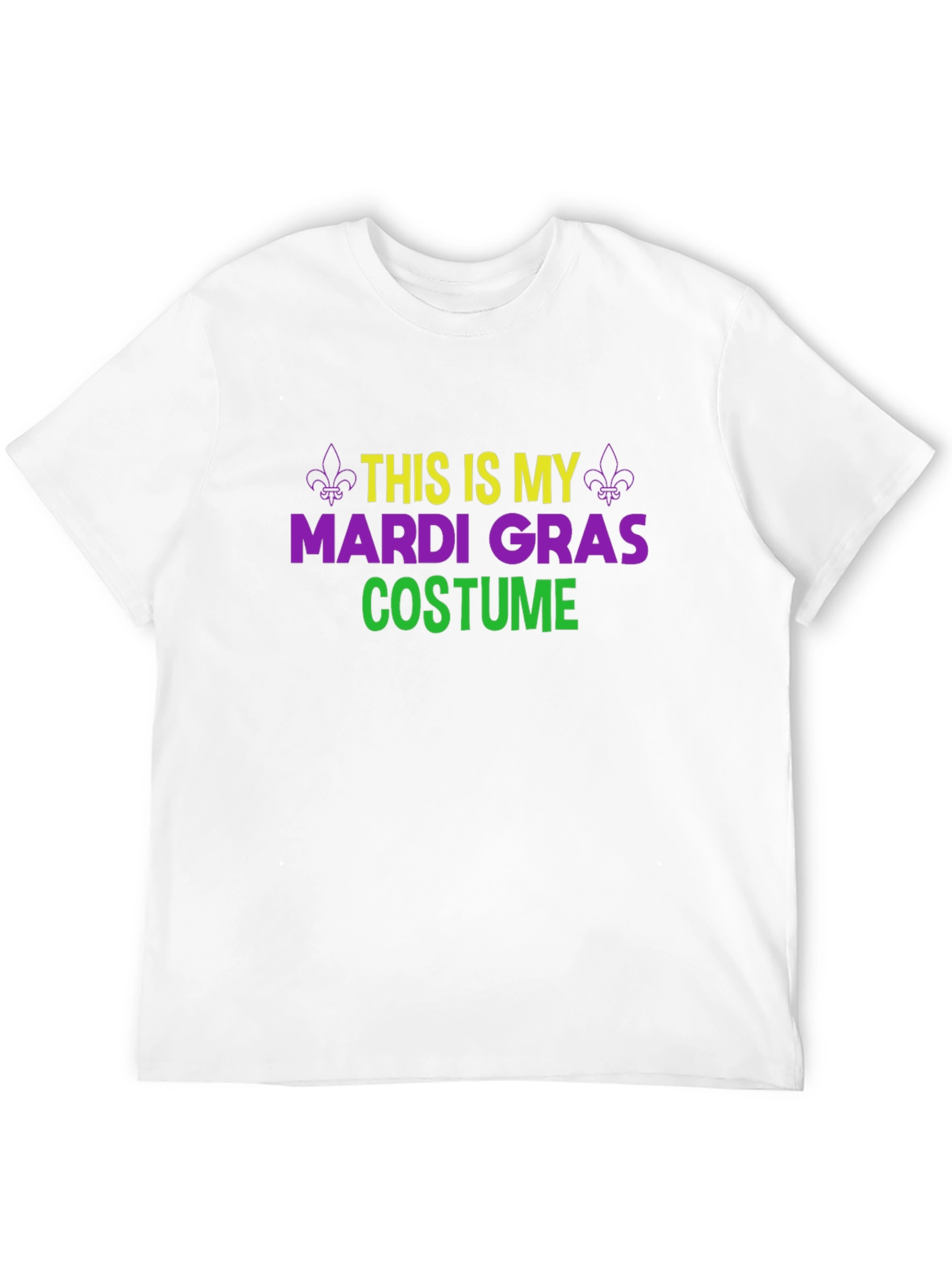 Mardi Gras Costume T-Shirt - Festive Celebration Tee