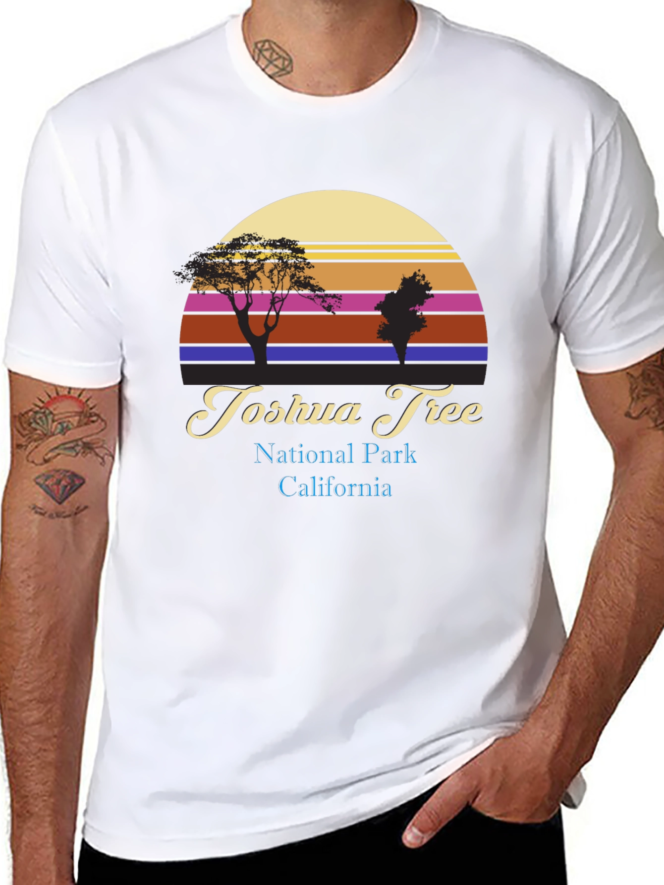 Joshua Tree National Park Retro T-Shirt