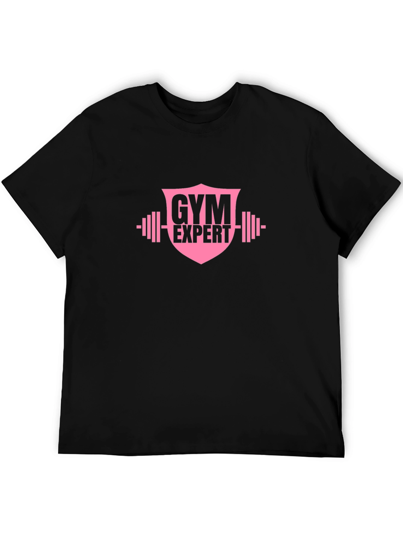 Gym Expert Graphic T-Shirt - Black