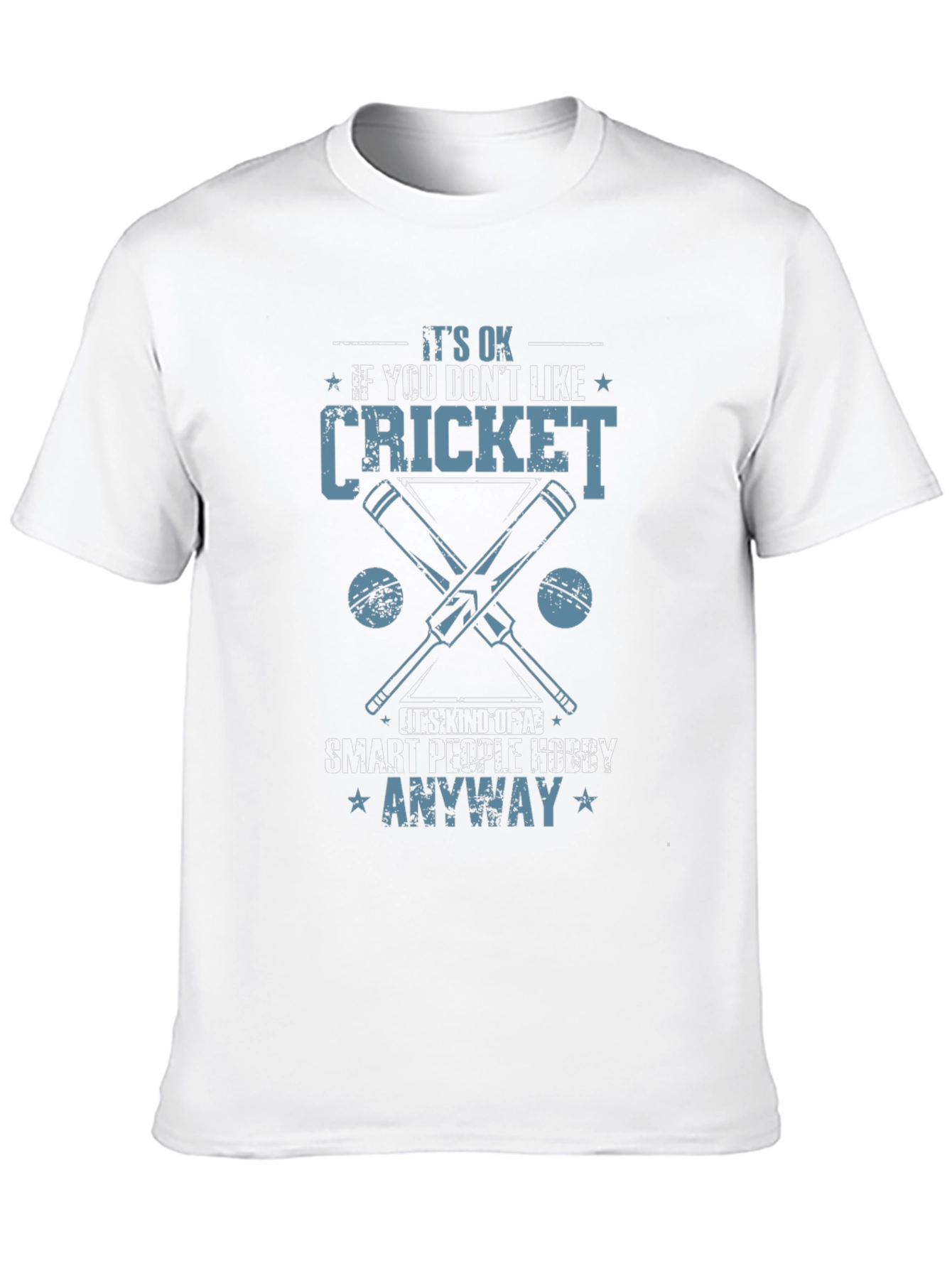 Funny Cricket Lover T-Shirt: Smart People Hobby Tee